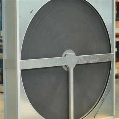 Wind warmtewisselaarwielapparaat